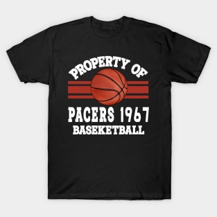 Proud Name Pacers Graphic Property Vintage Basketball T-Shirt